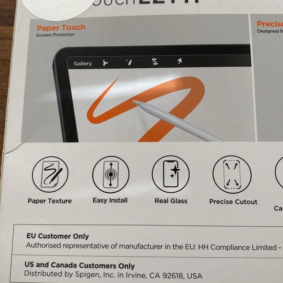 Spigen PaperTouch Tempered Glass Screen Protector for iPad Pro 11" M4 2024 - Picture 10 of 11